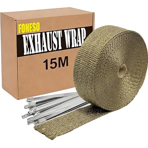 Hitzeschutzband auspuff 15m - hitzeschutzband,